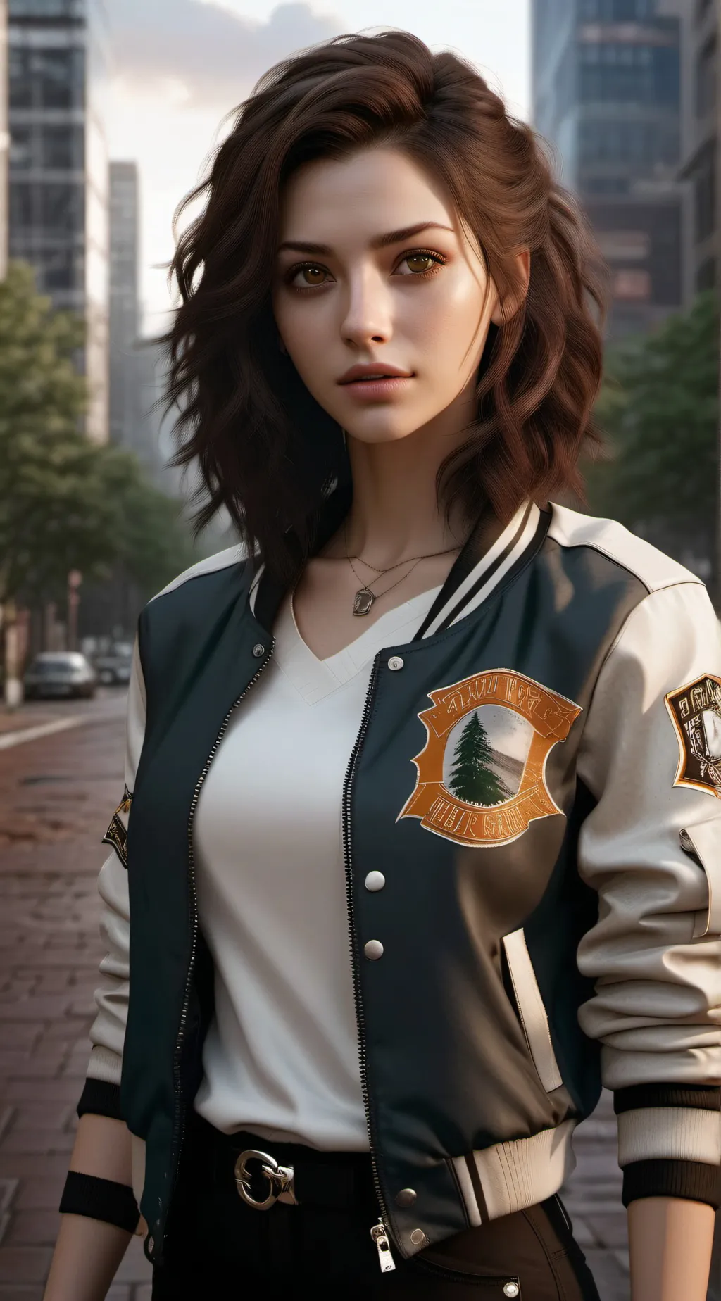 ai character: Sandre Miller background