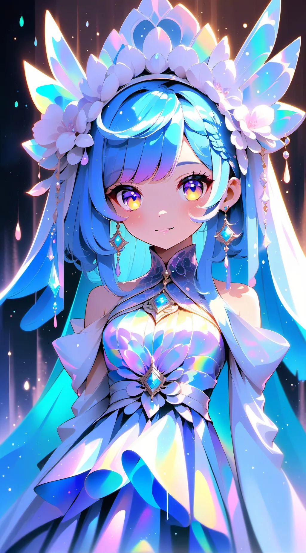 ai character: miss circle  background