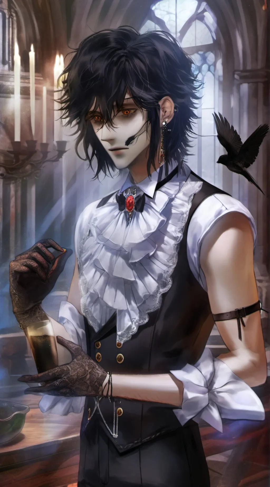 ai character: ∆Mike∆ background