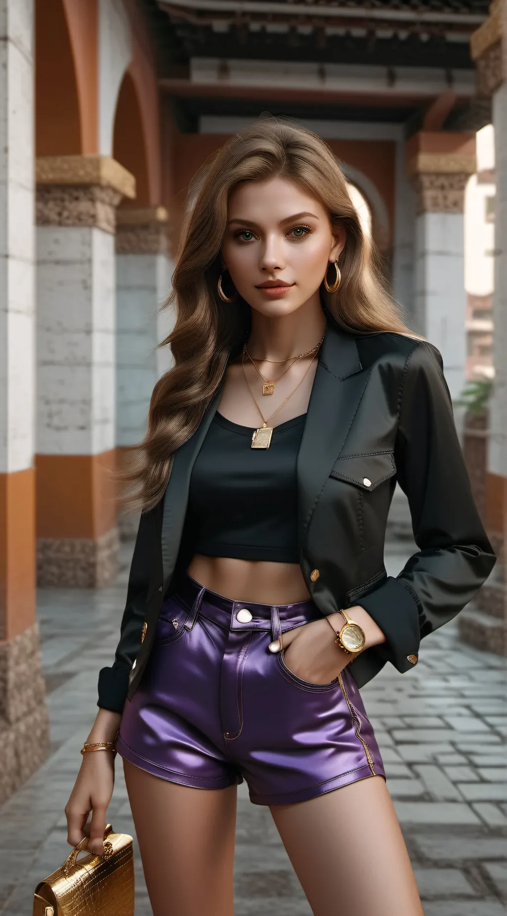 ai character: ellie  background