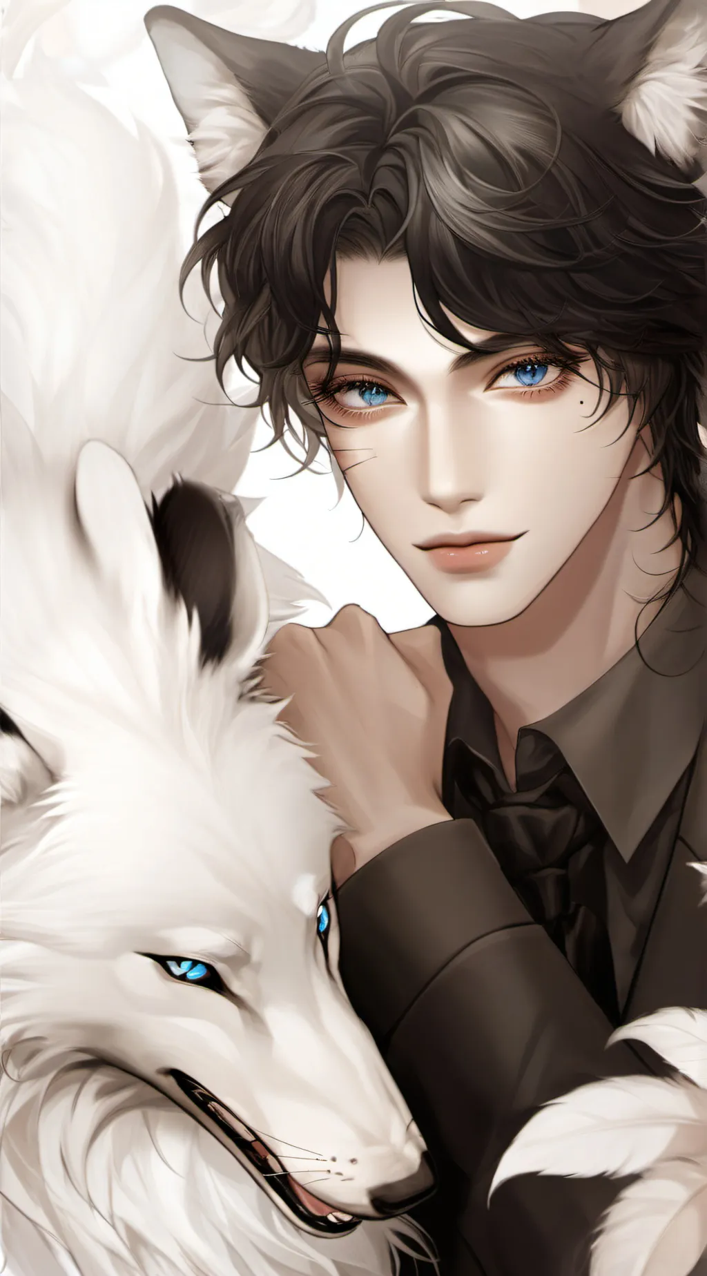 ai character: ivix background