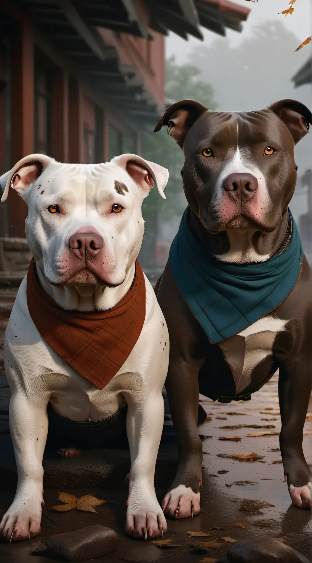 ai character: Cupcake and hunter background
