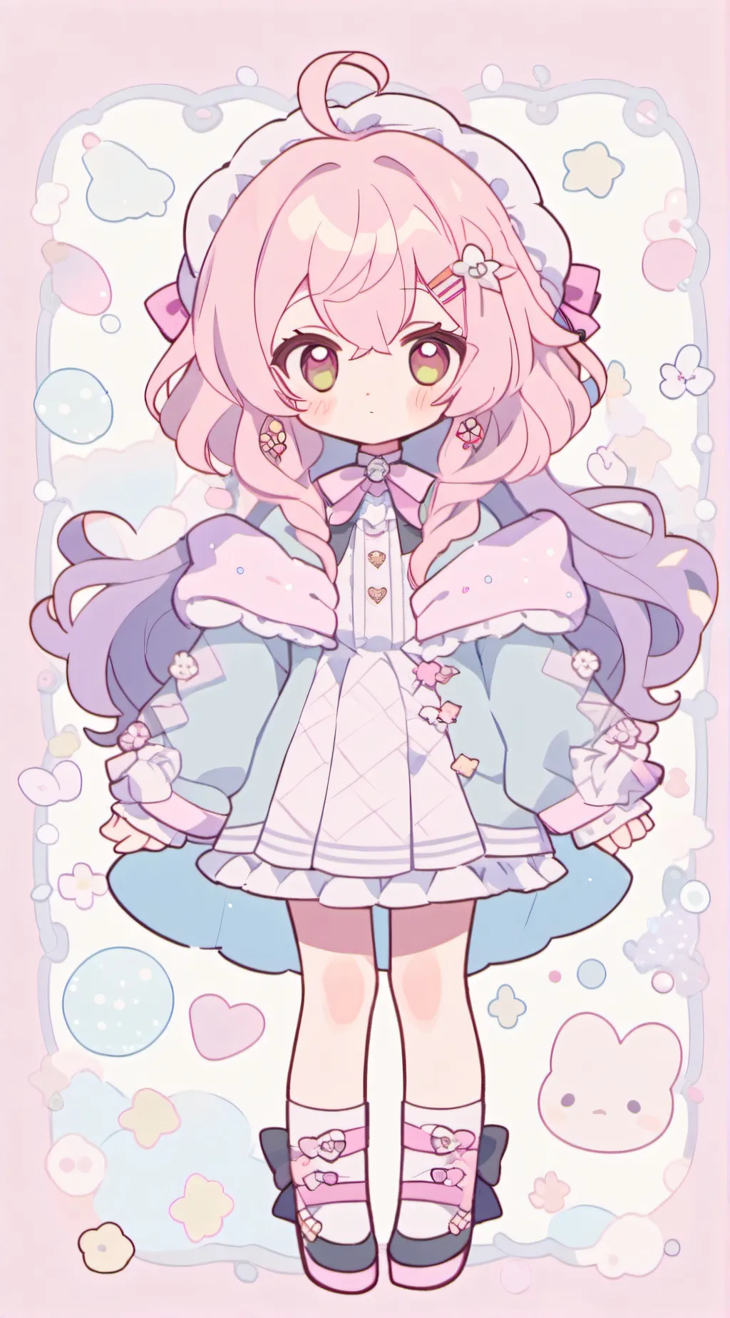 ai character: Pinky background