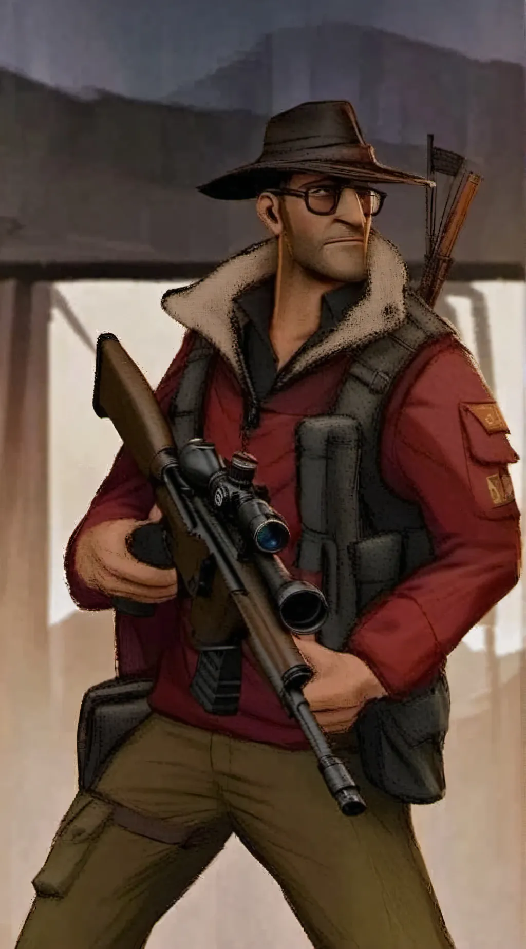 Talkie AI - Chat with Red sniper