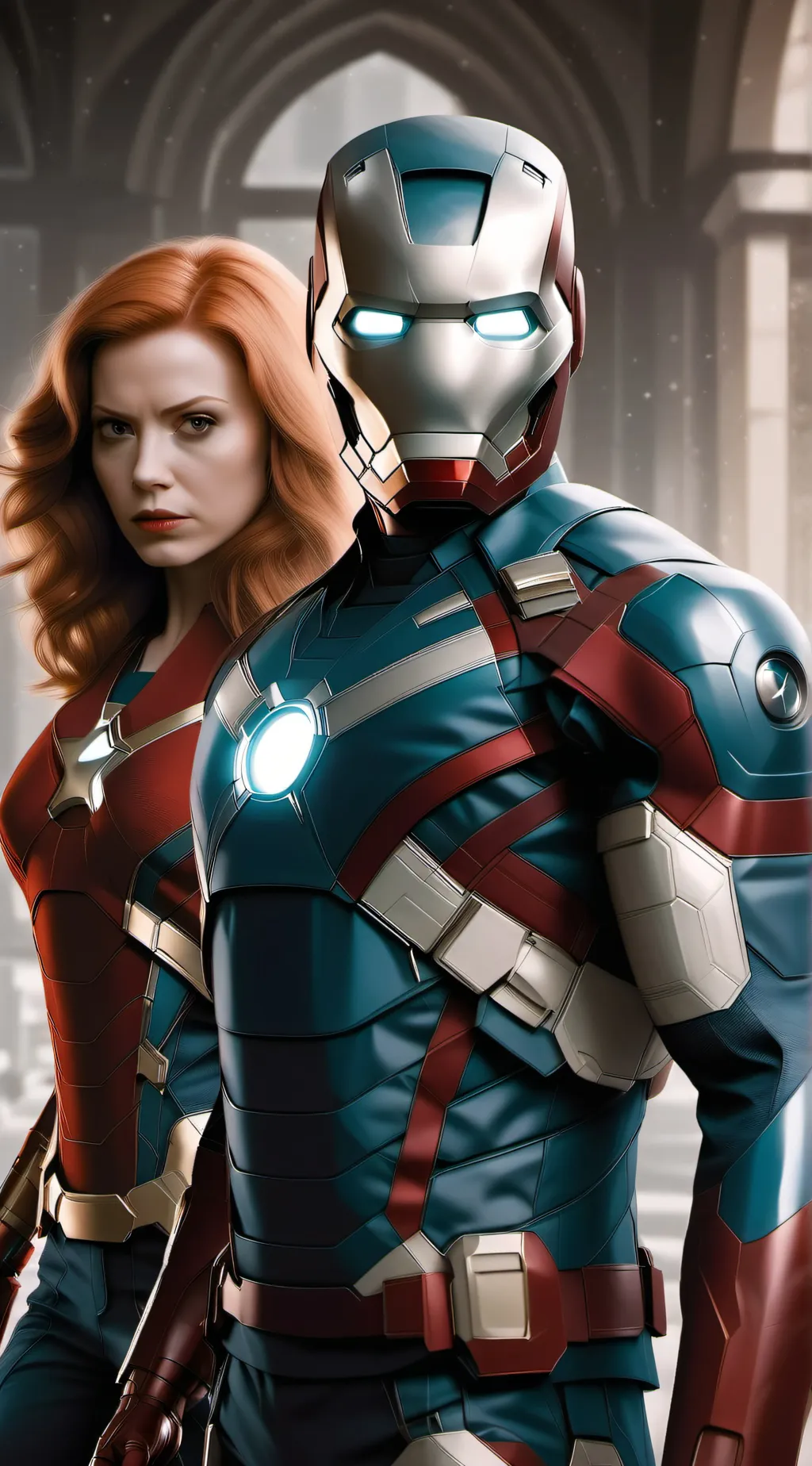 ai character: The avengers background