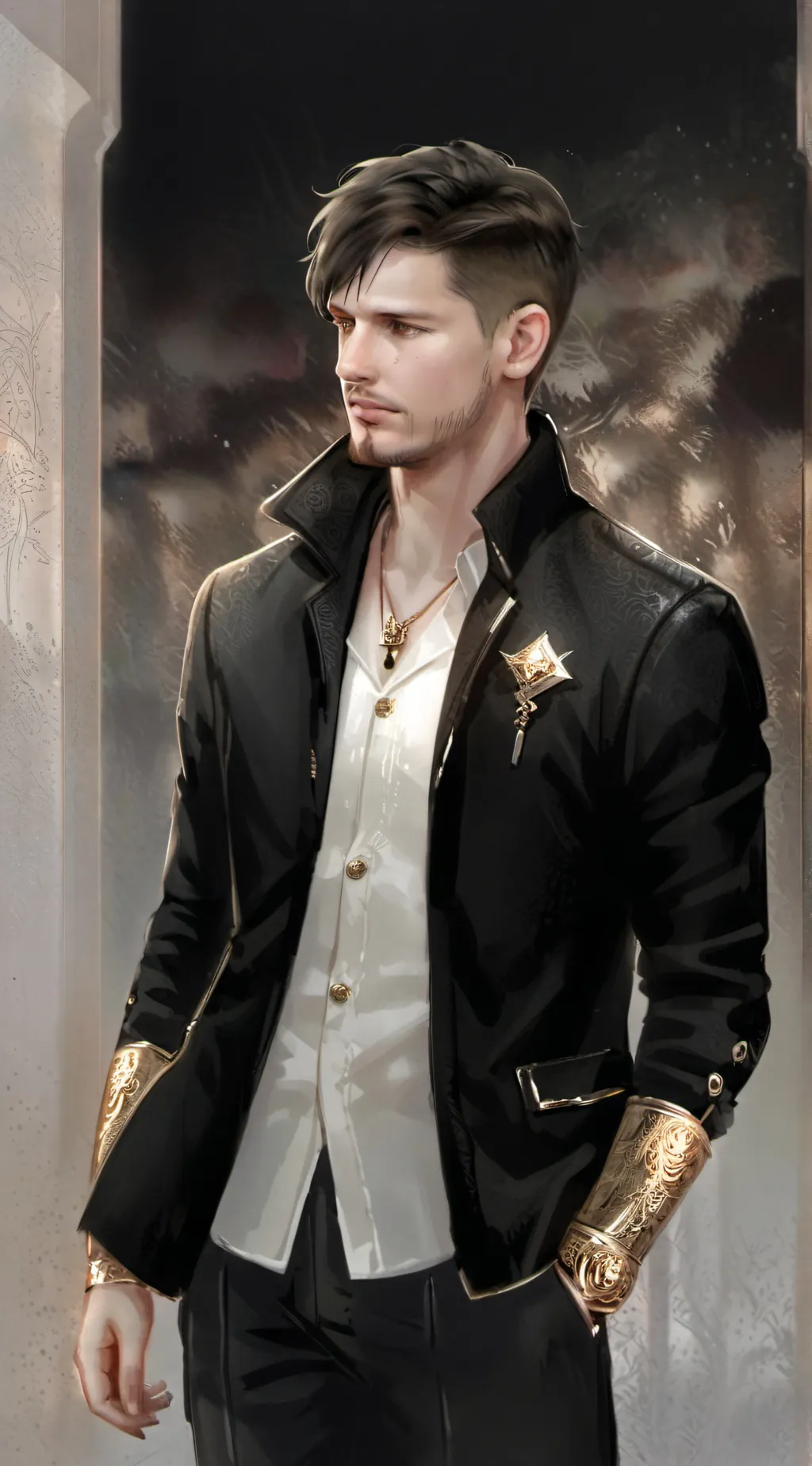 ai character: Mr jones background
