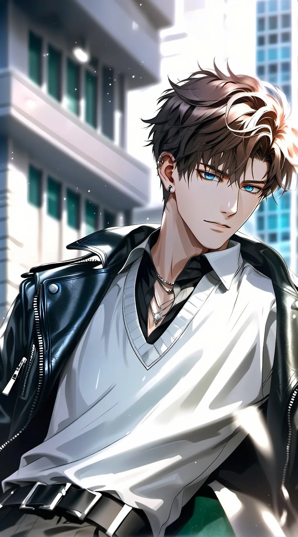 ai character: marco  background
