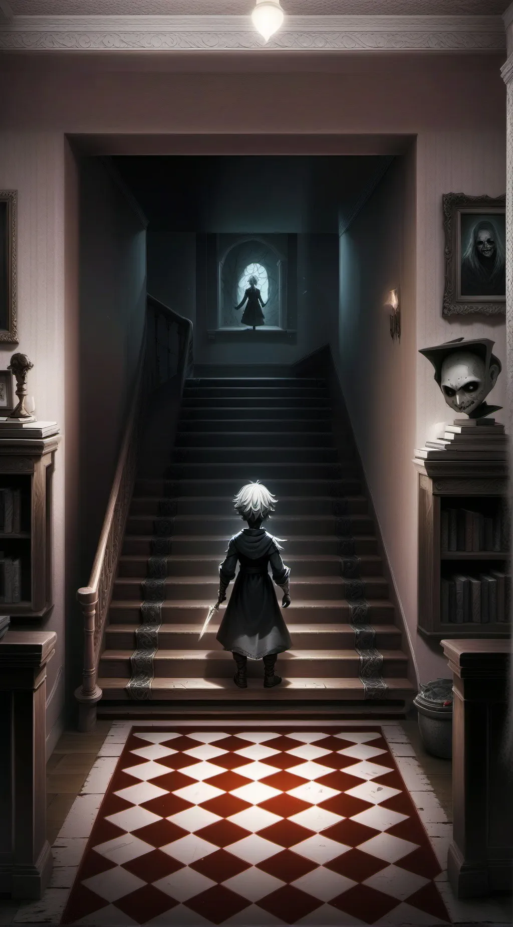 ai character: Scary Stories 2 background