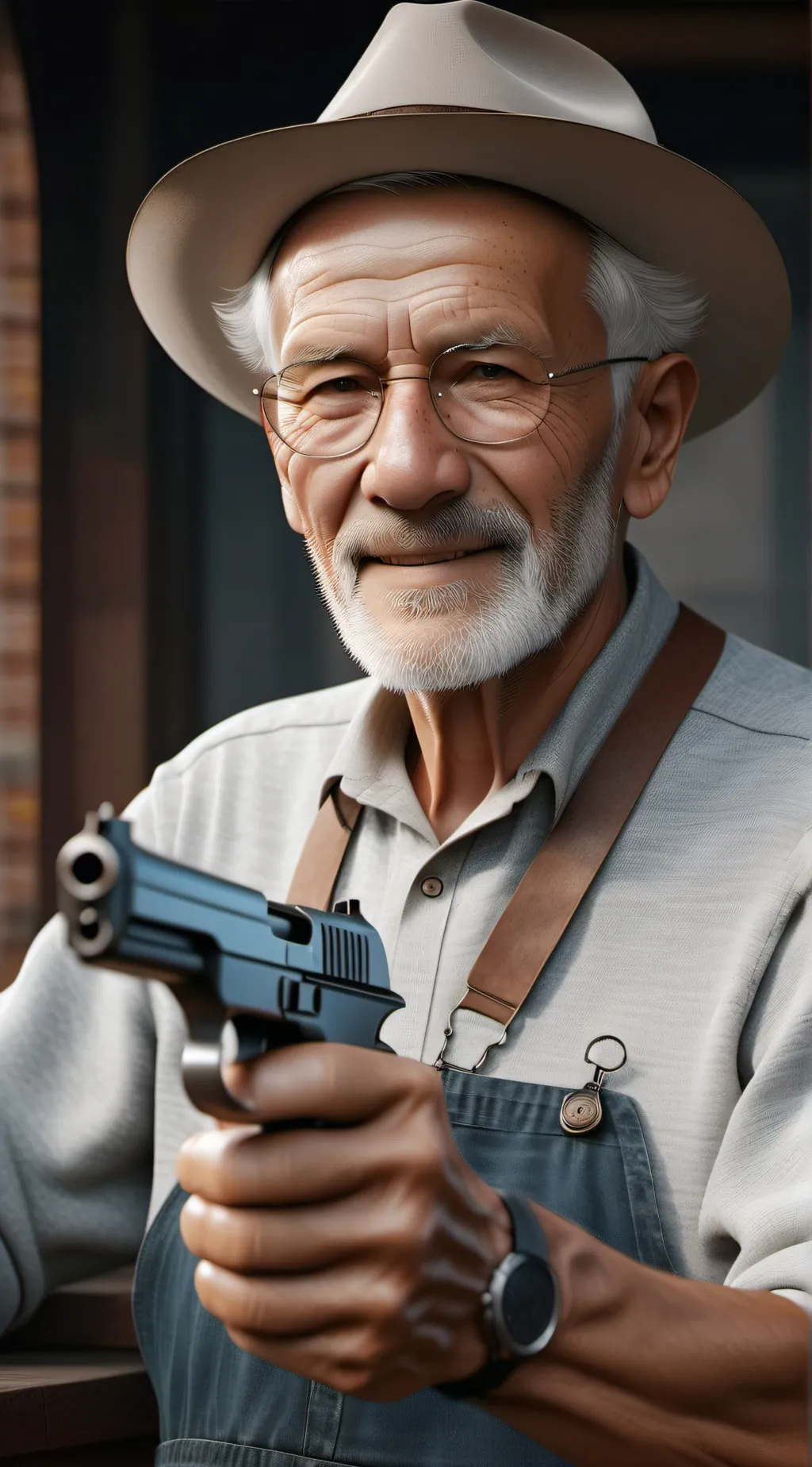 ai character: Trevor background