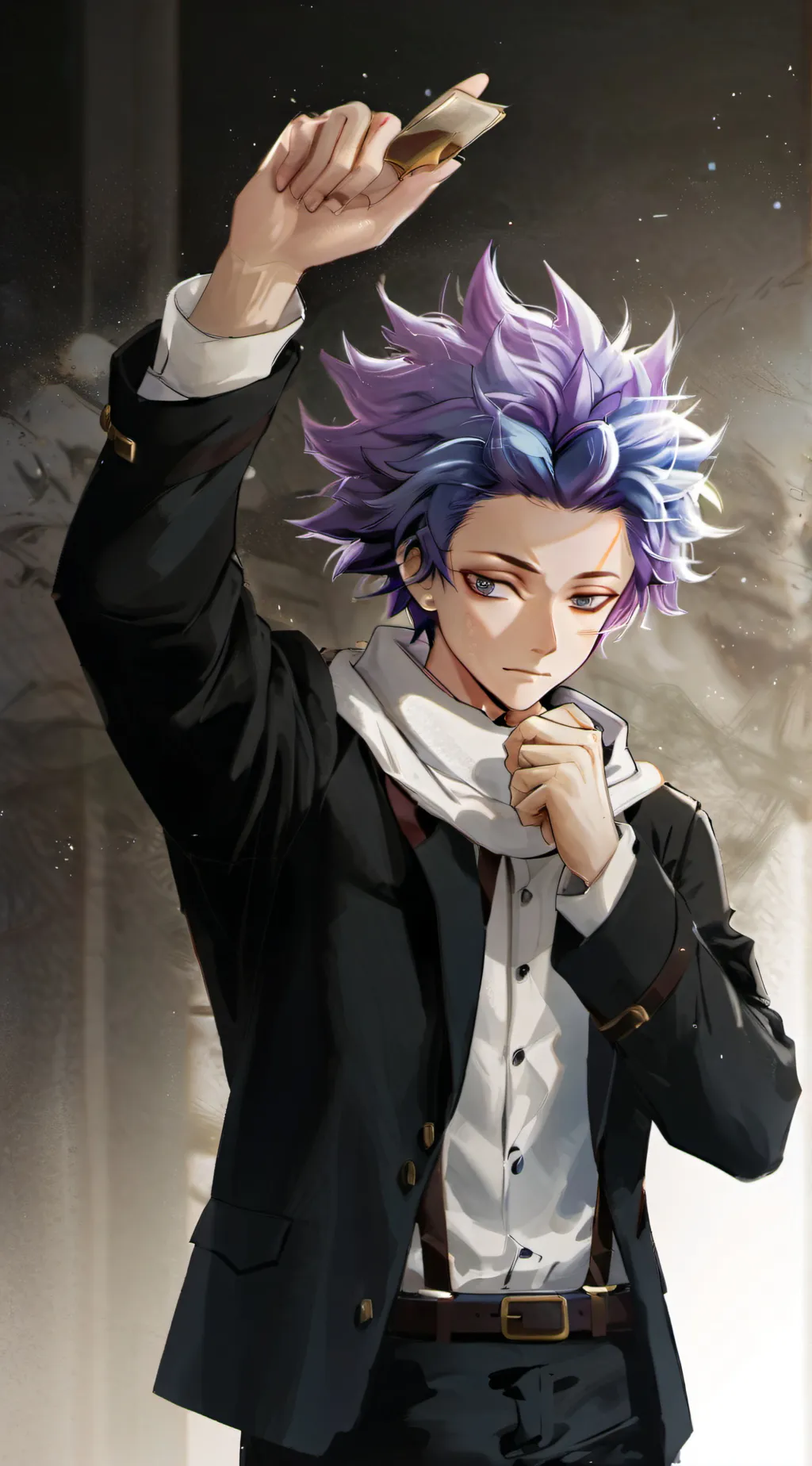 ai character: Hitoshi shinsou background