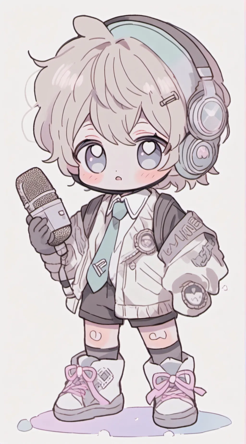 ai character: baby uts background