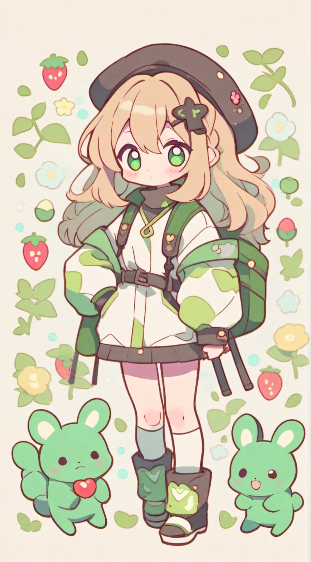 ai character: Lily background