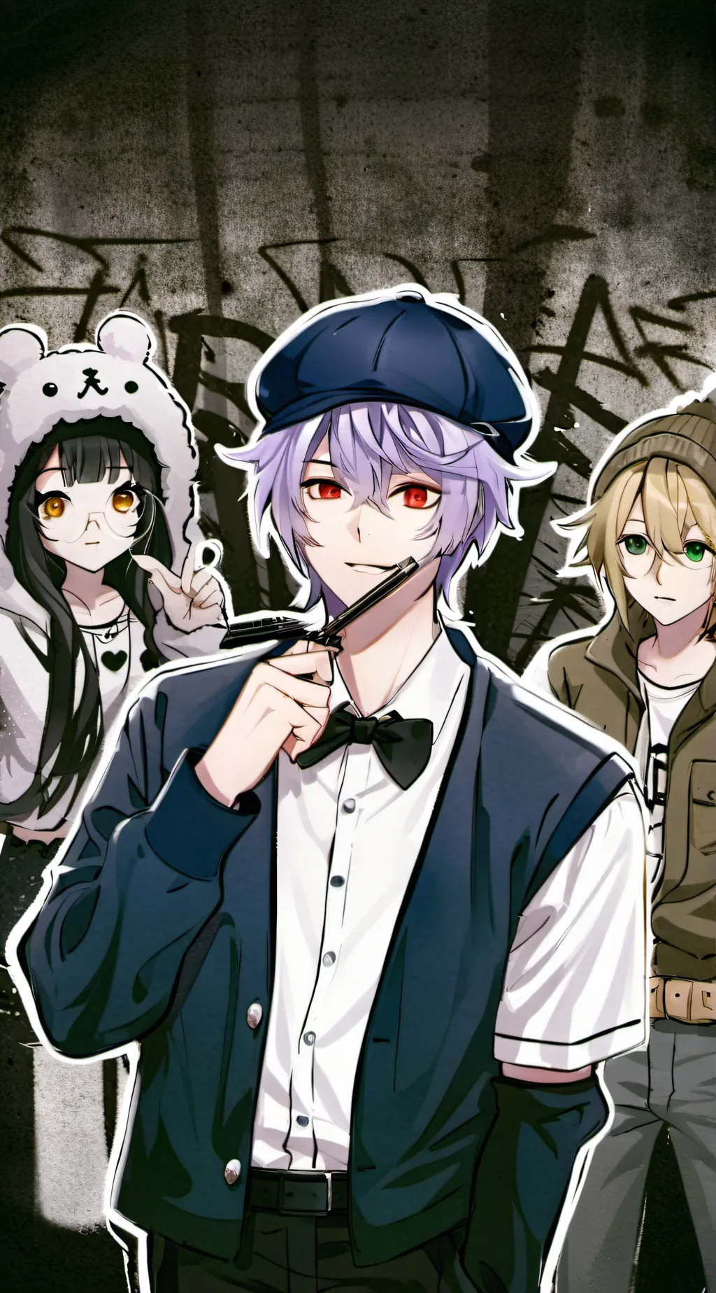 ai character: Hackle group background