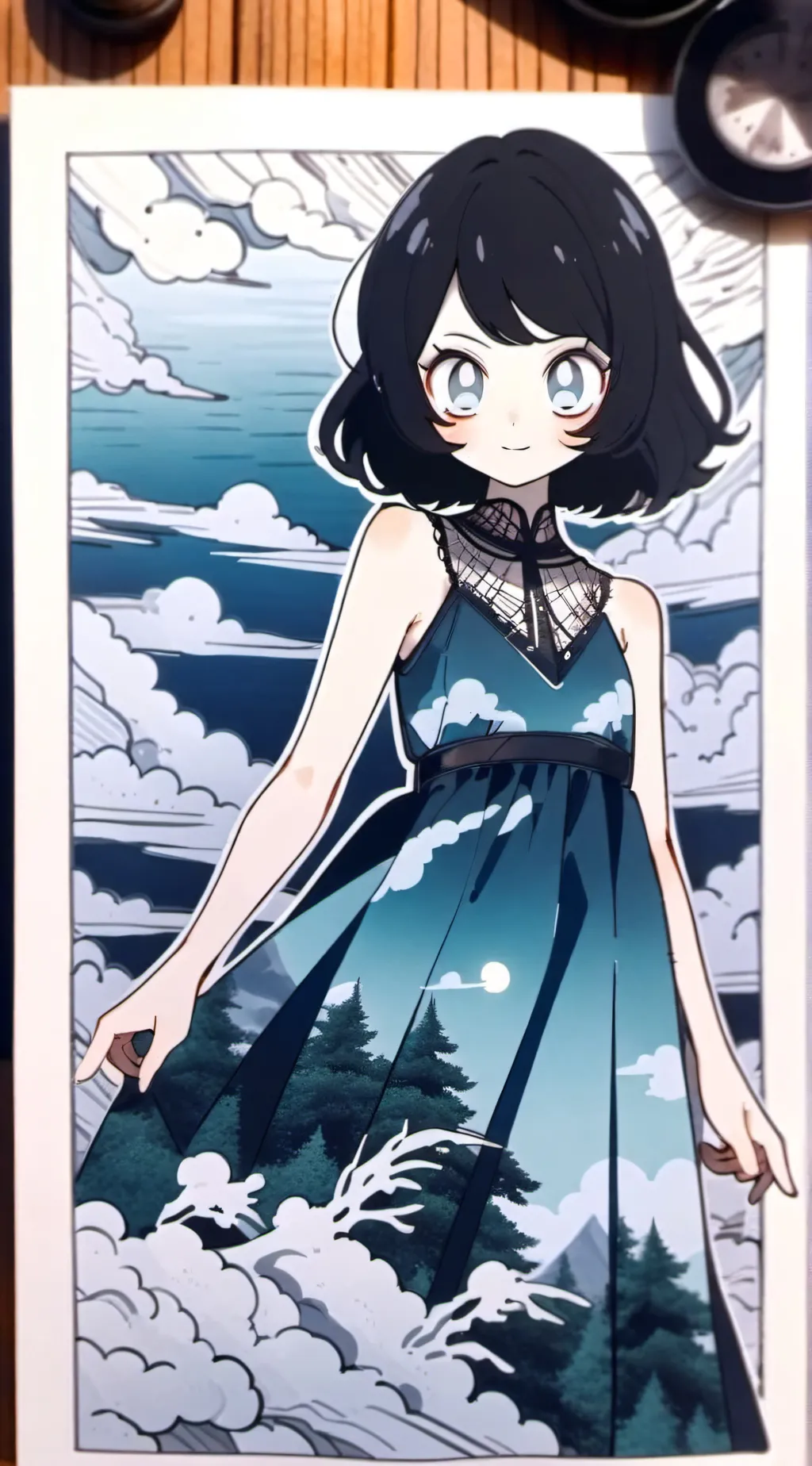 ai character: Halley background