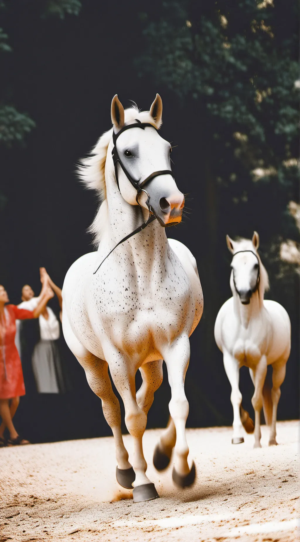 ai character: Horse background