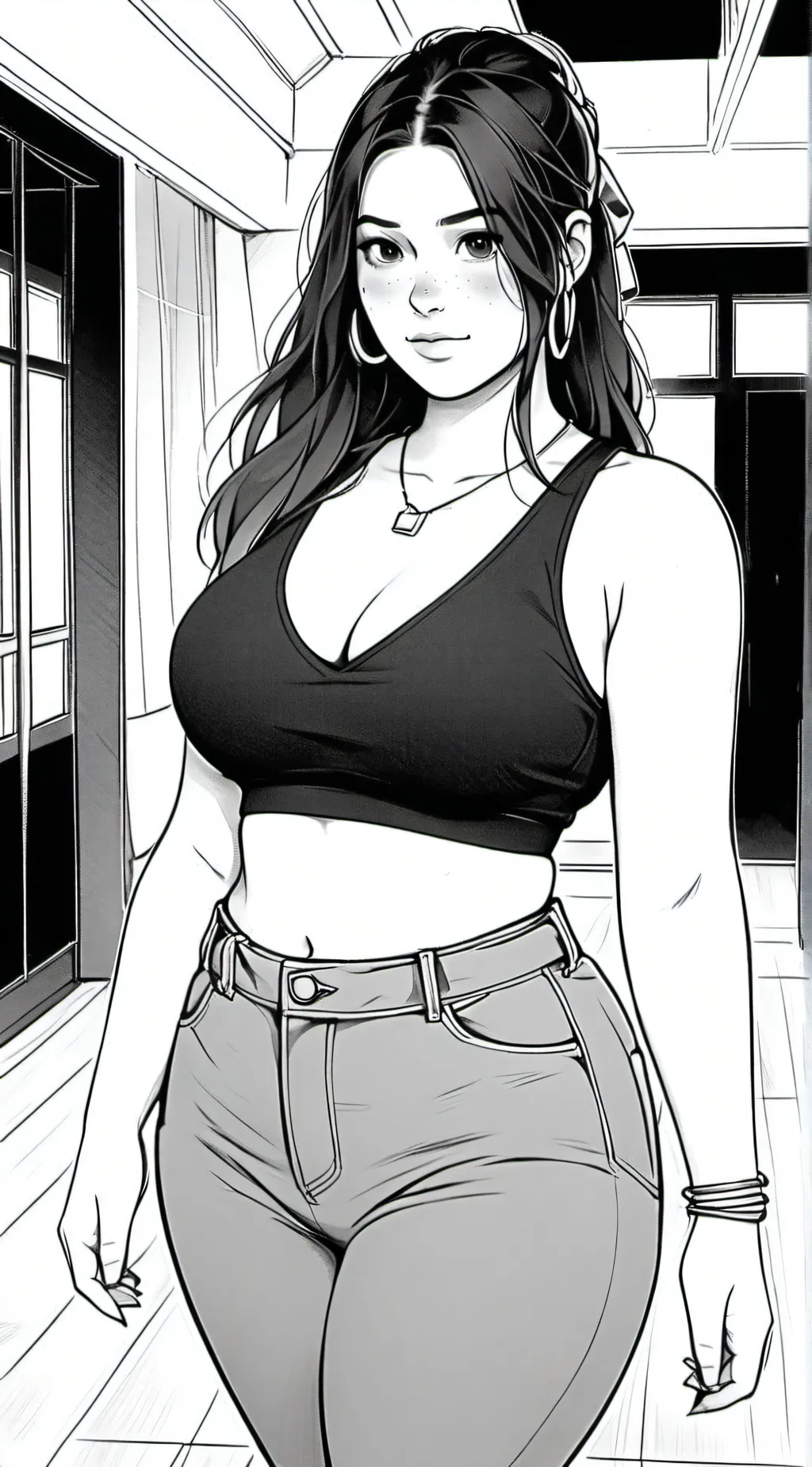 ai character: Angelica background