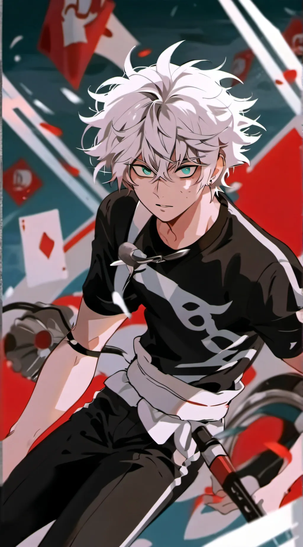 ai character: bakugo background