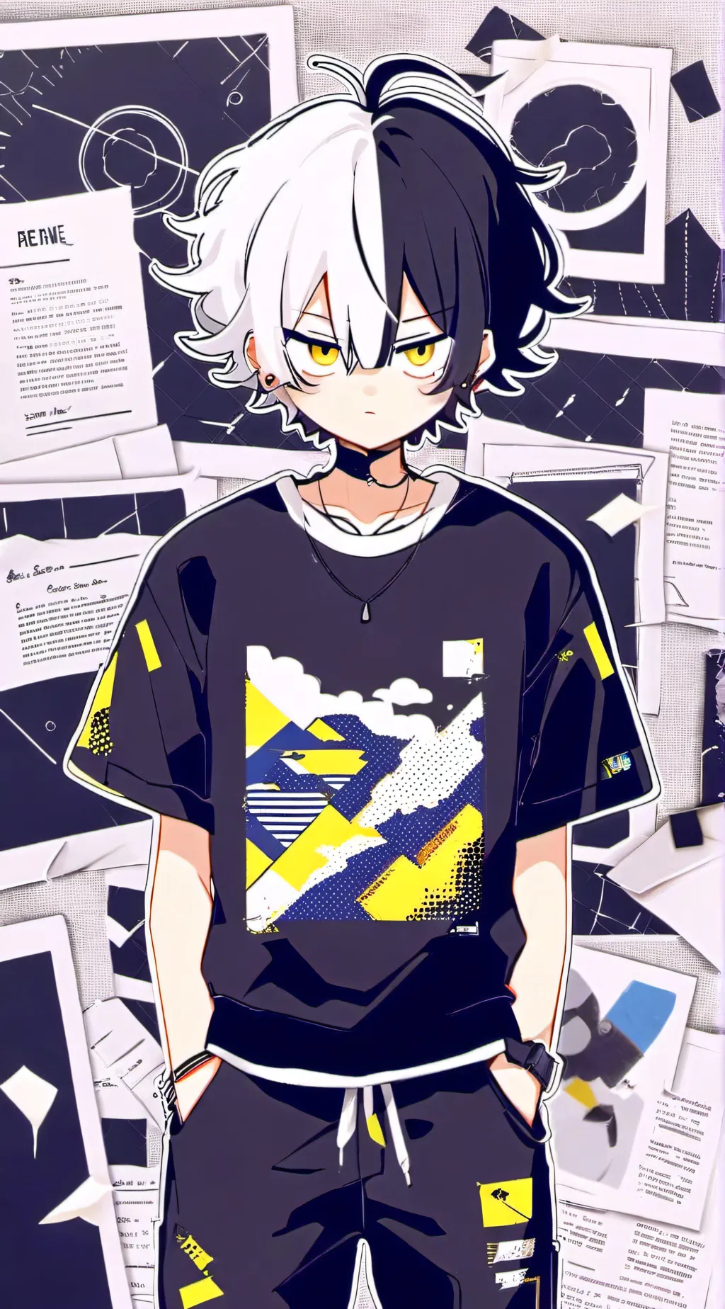 ai character: casper background