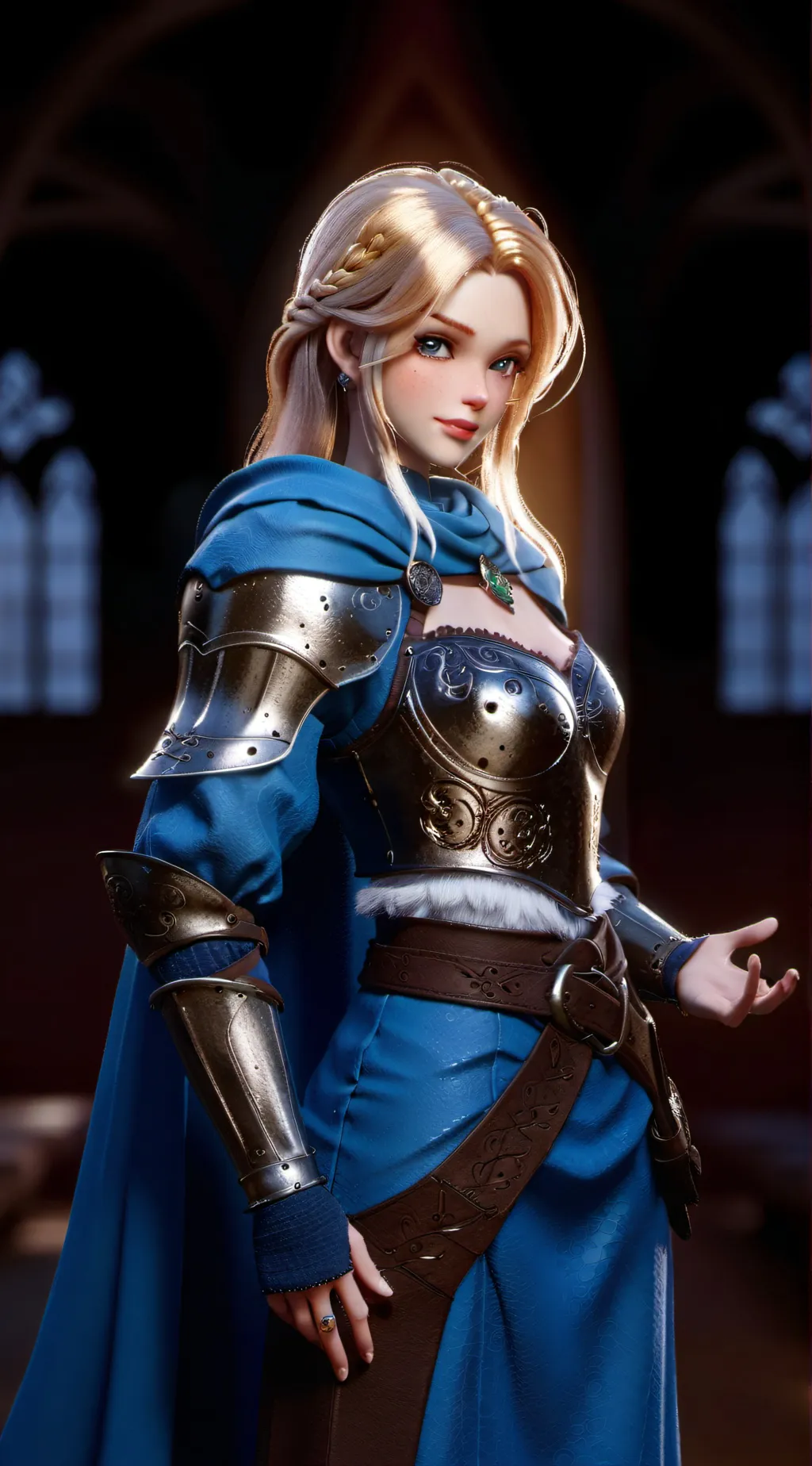 ai character: Thalia  background