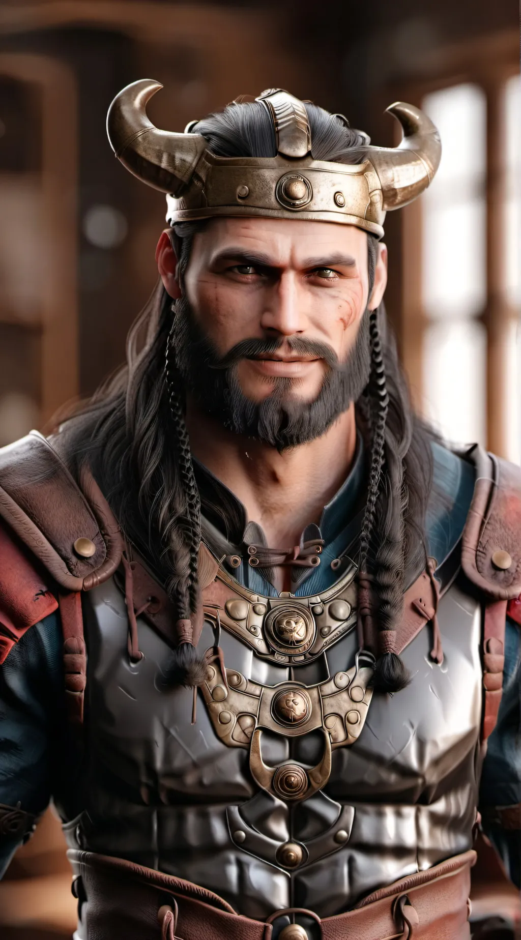 ai character: Vargus 🛡Berserker  background