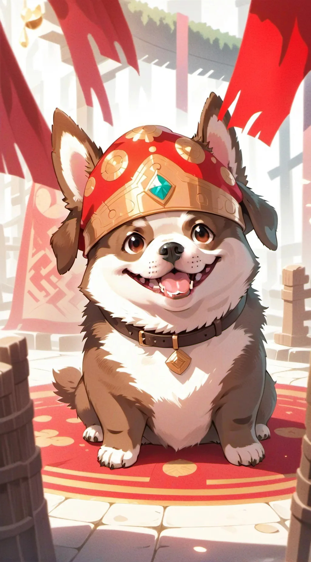ai character: •Odin• background