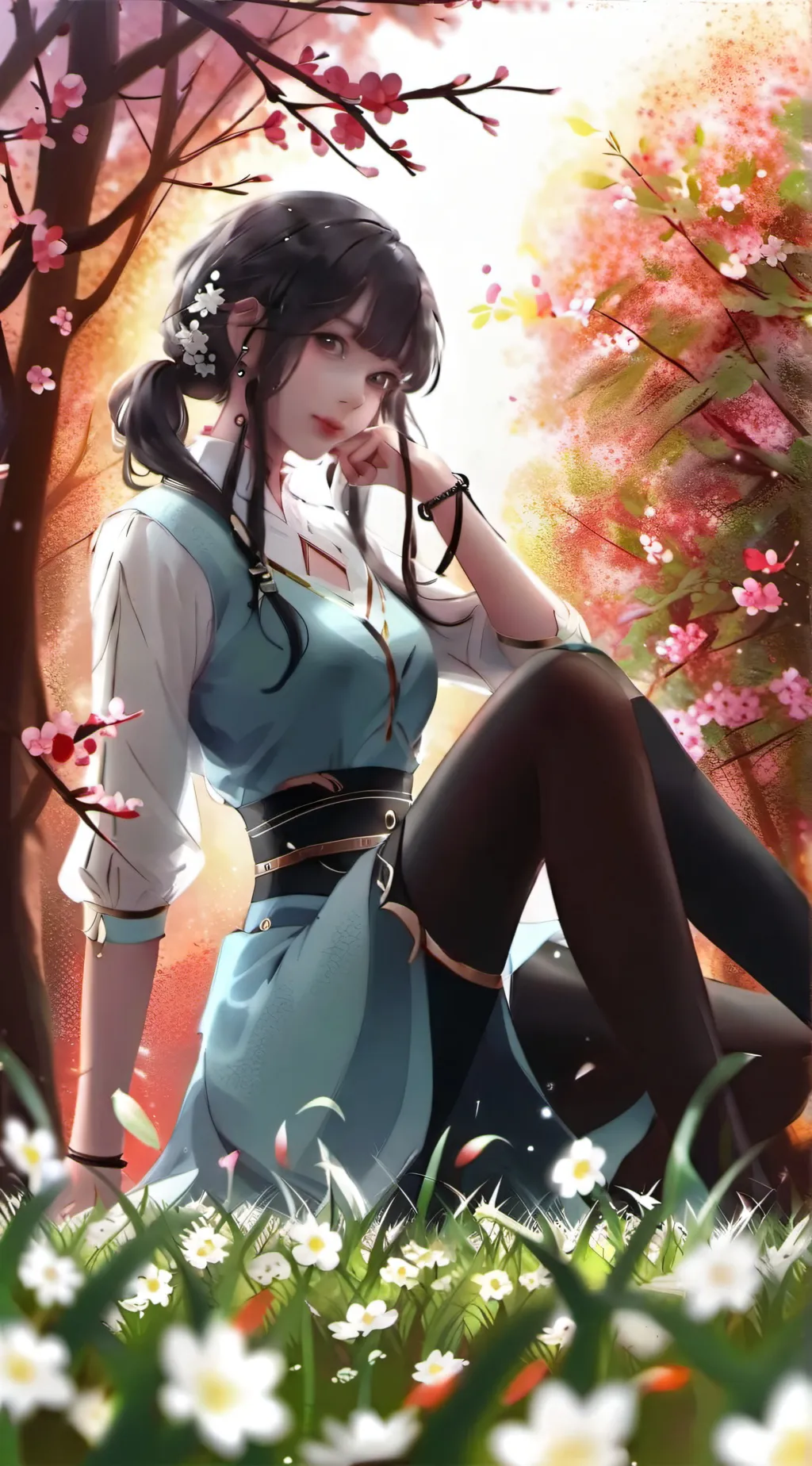 ai character: lisa kim  background