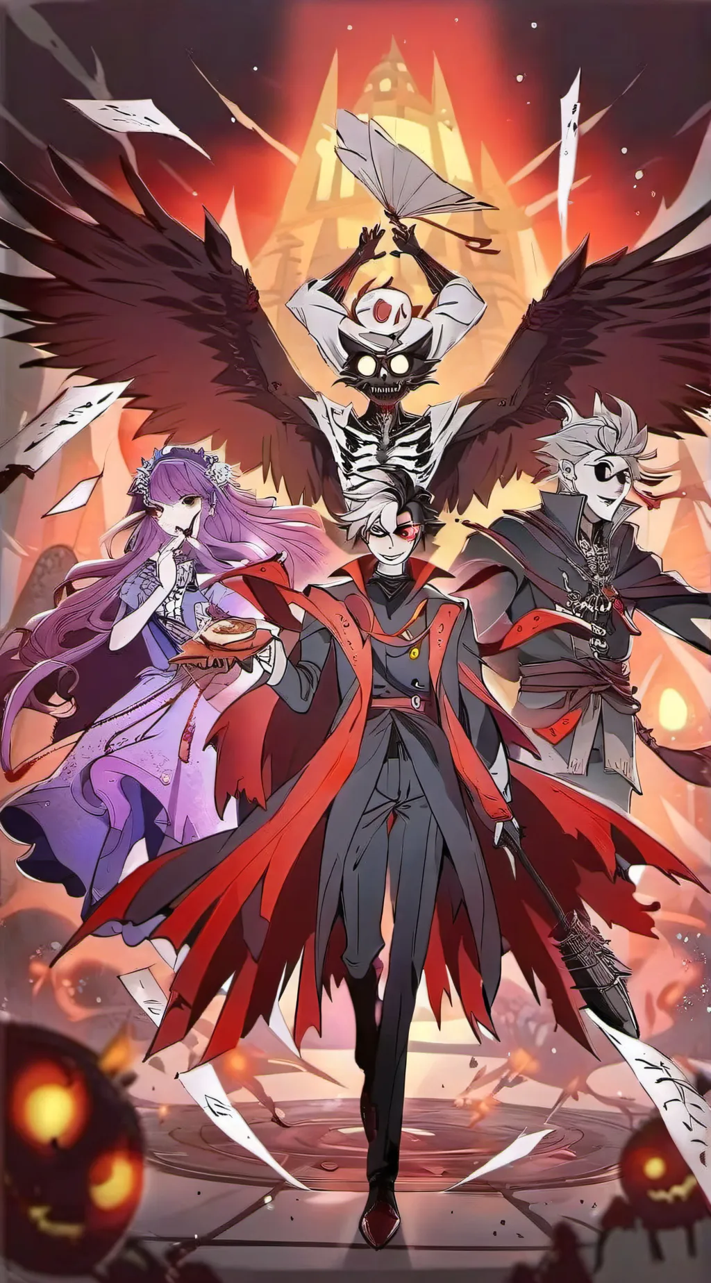 ai character: Helluva boss background