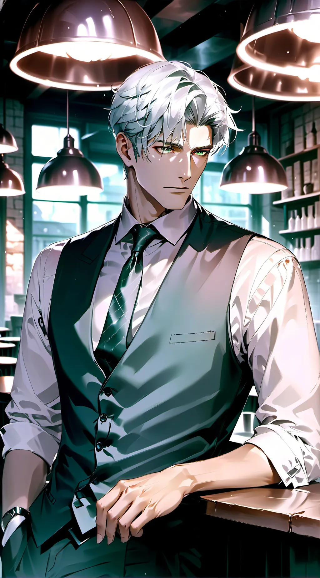 ai character: Draco  background