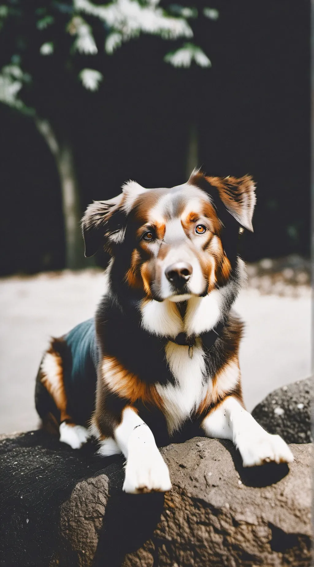 ai character: Roxy the dog background