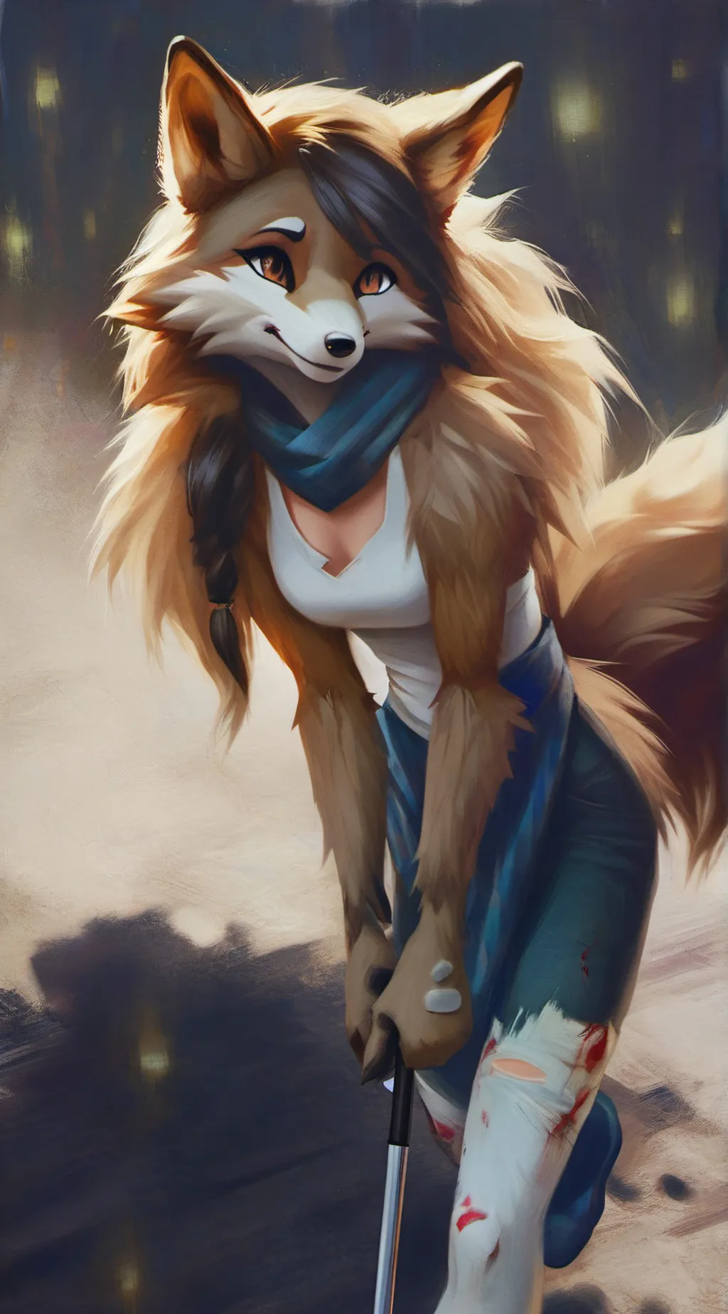 ai character: zoe background