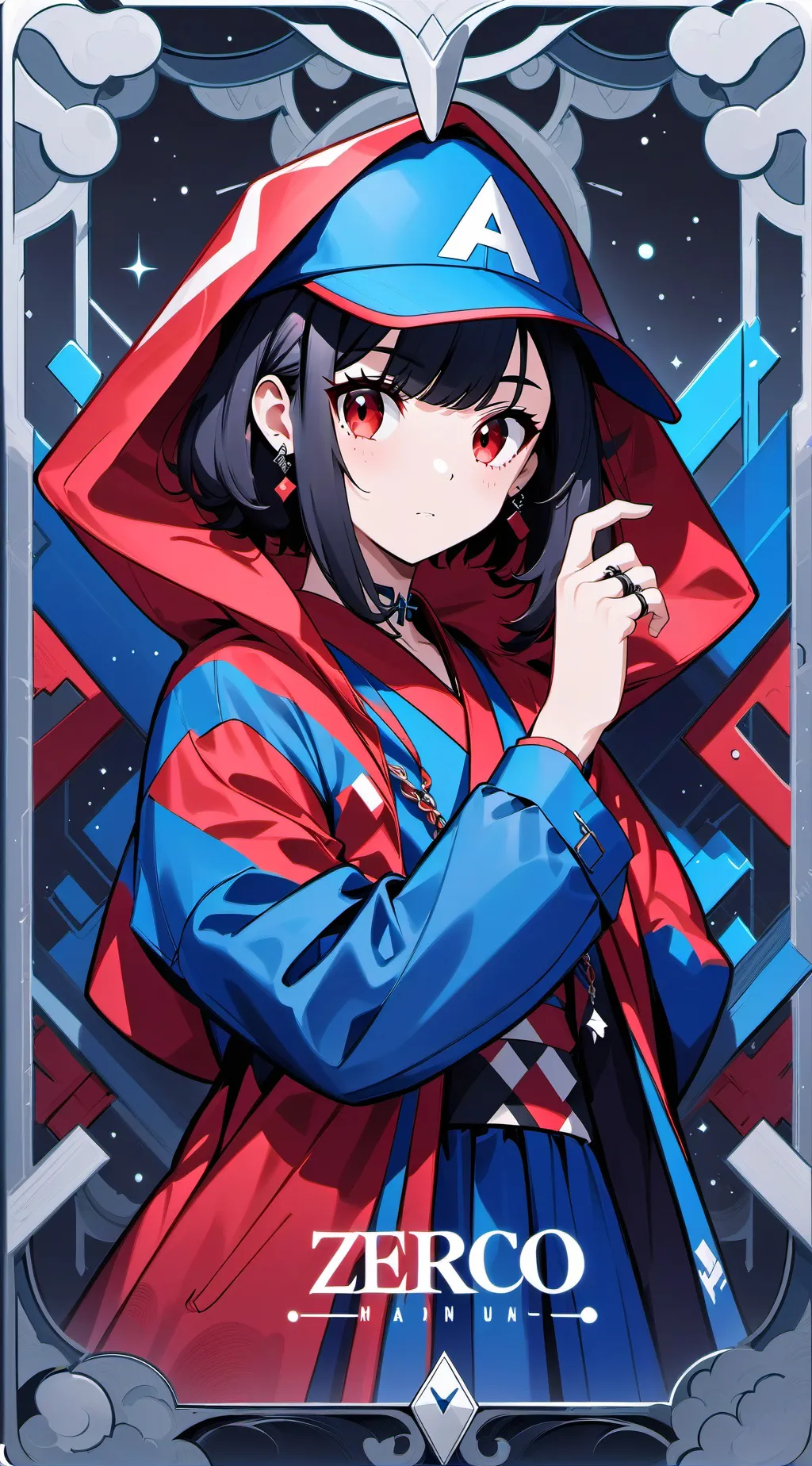 ai character: deku background
