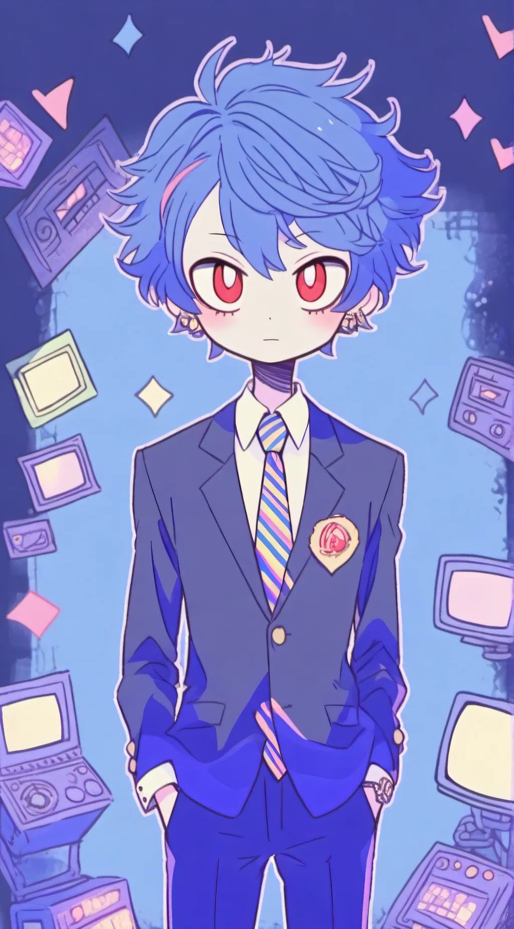 ai character: Vox background