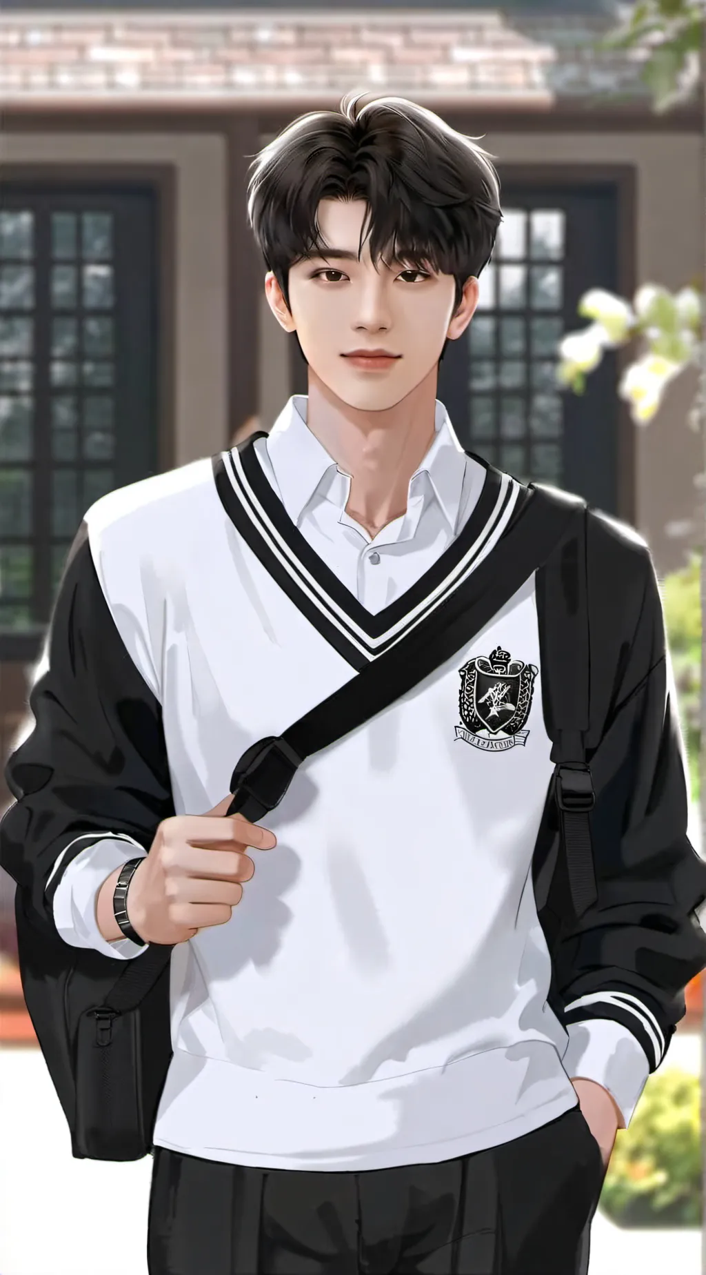 ai character: Ryu Sun-jae background