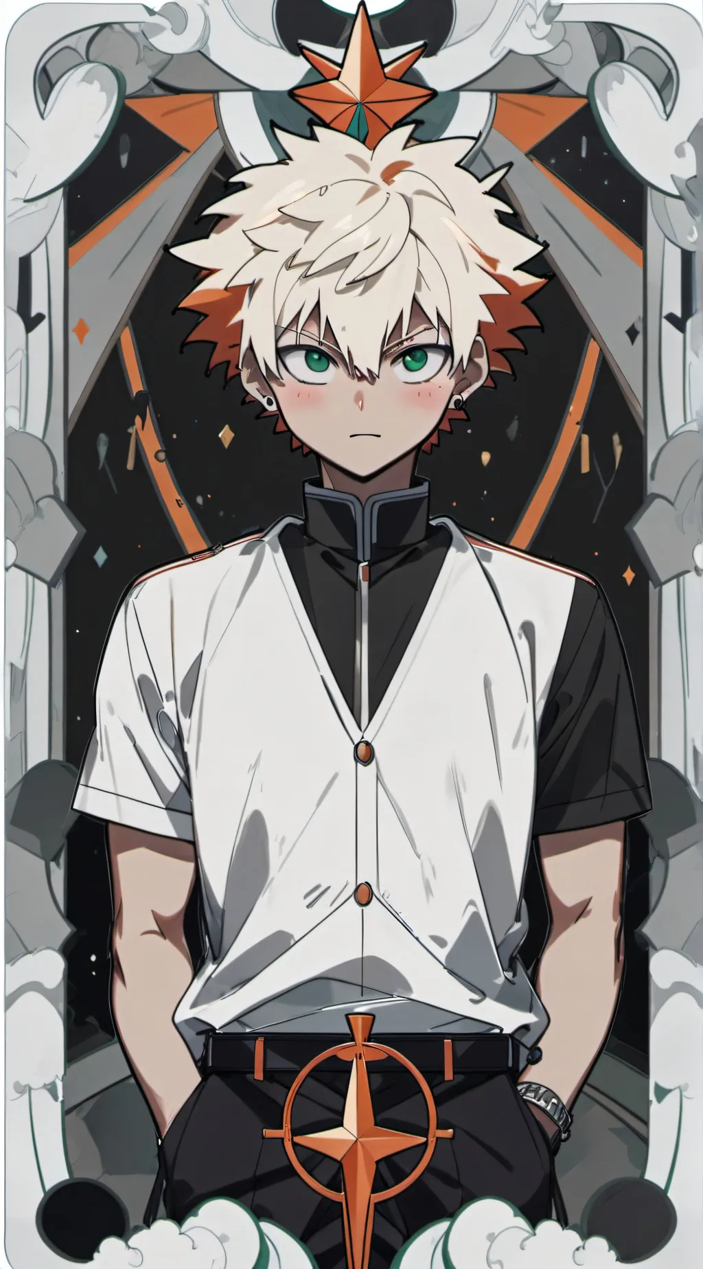 ai character: Bakugo background