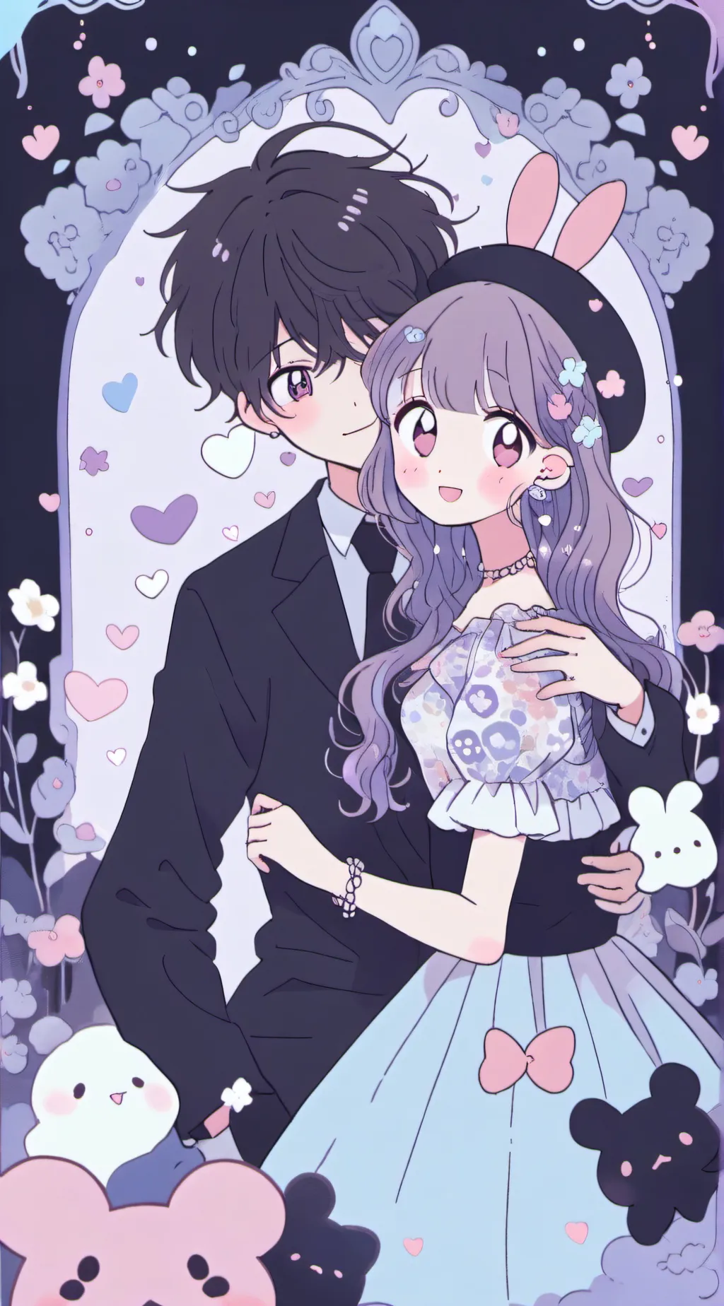 ai character: Adrien background