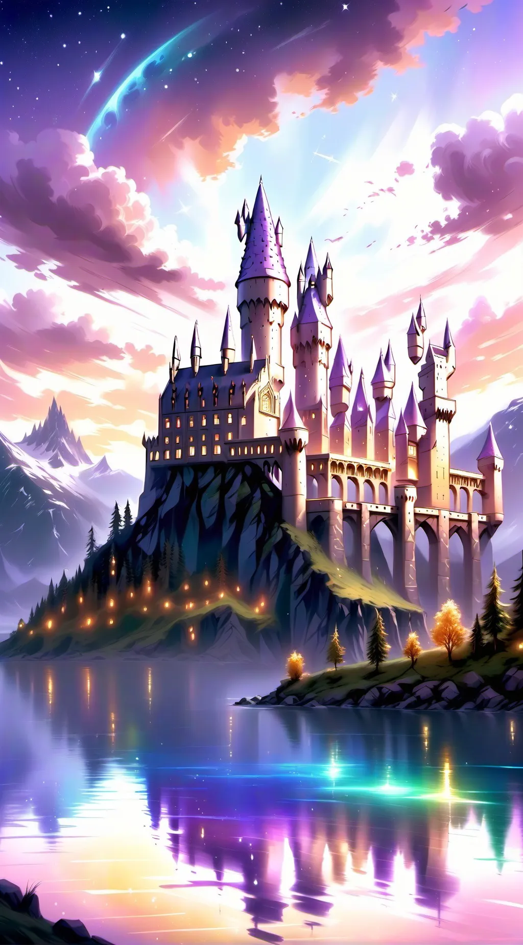 ai character: Hogwarts background
