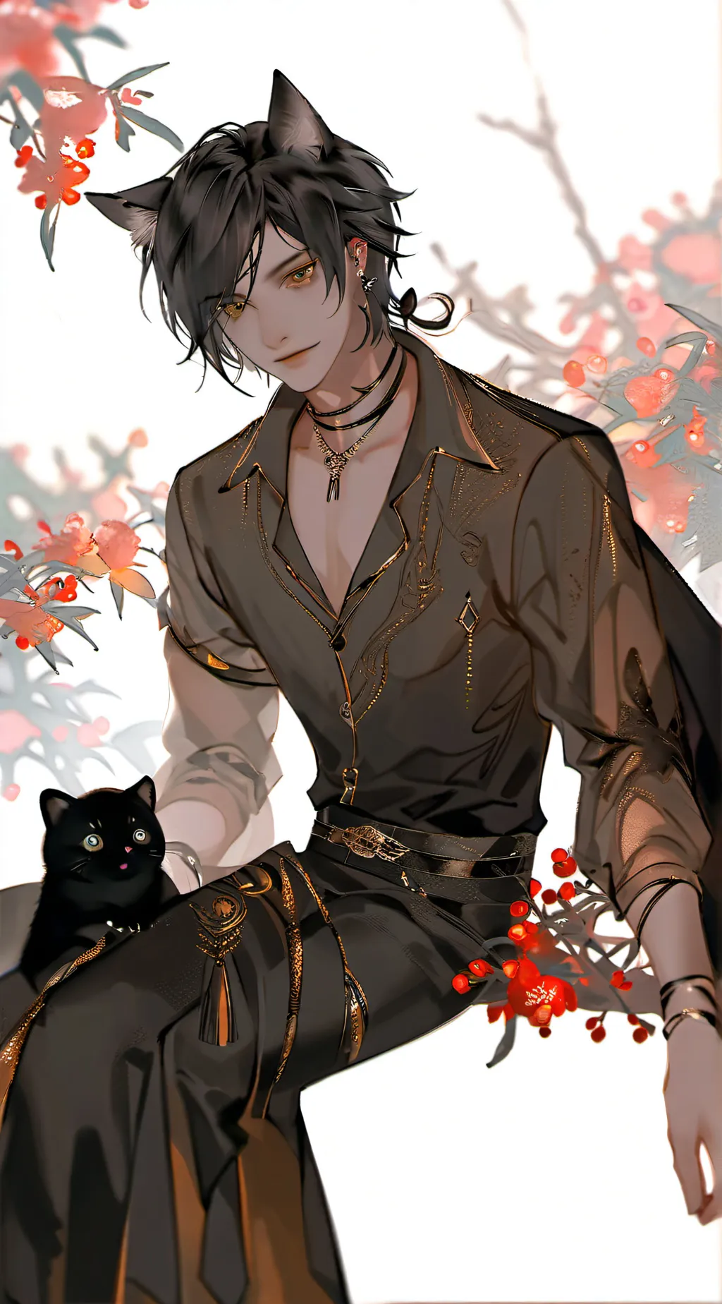 ai character: 🫨Liam💋 background