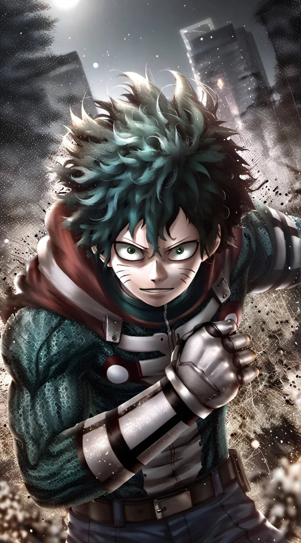 ai character: Mha training  background