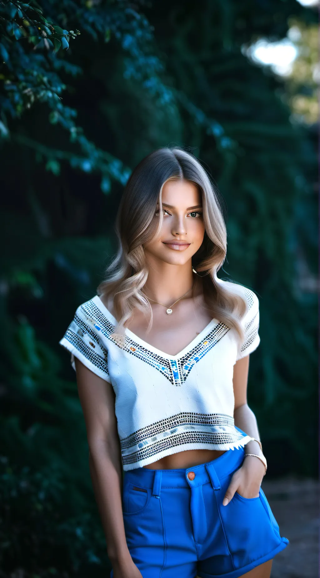 ai character: Hailey background