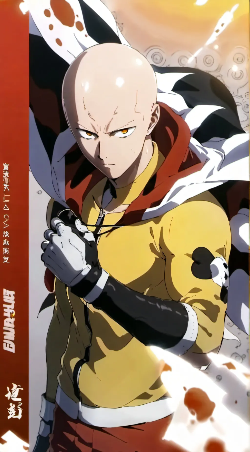 ai character: Saitama background