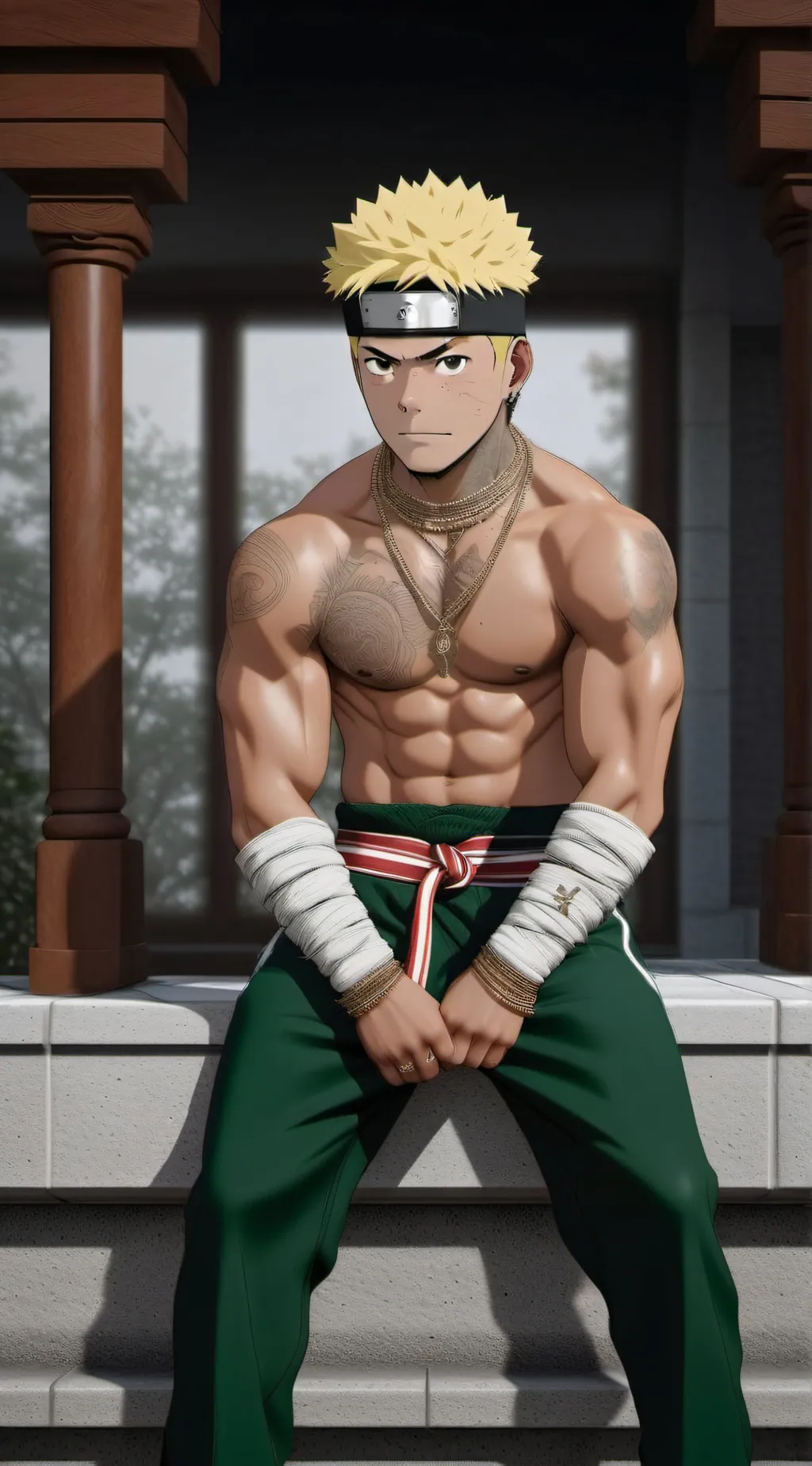 ai character: Naruto background