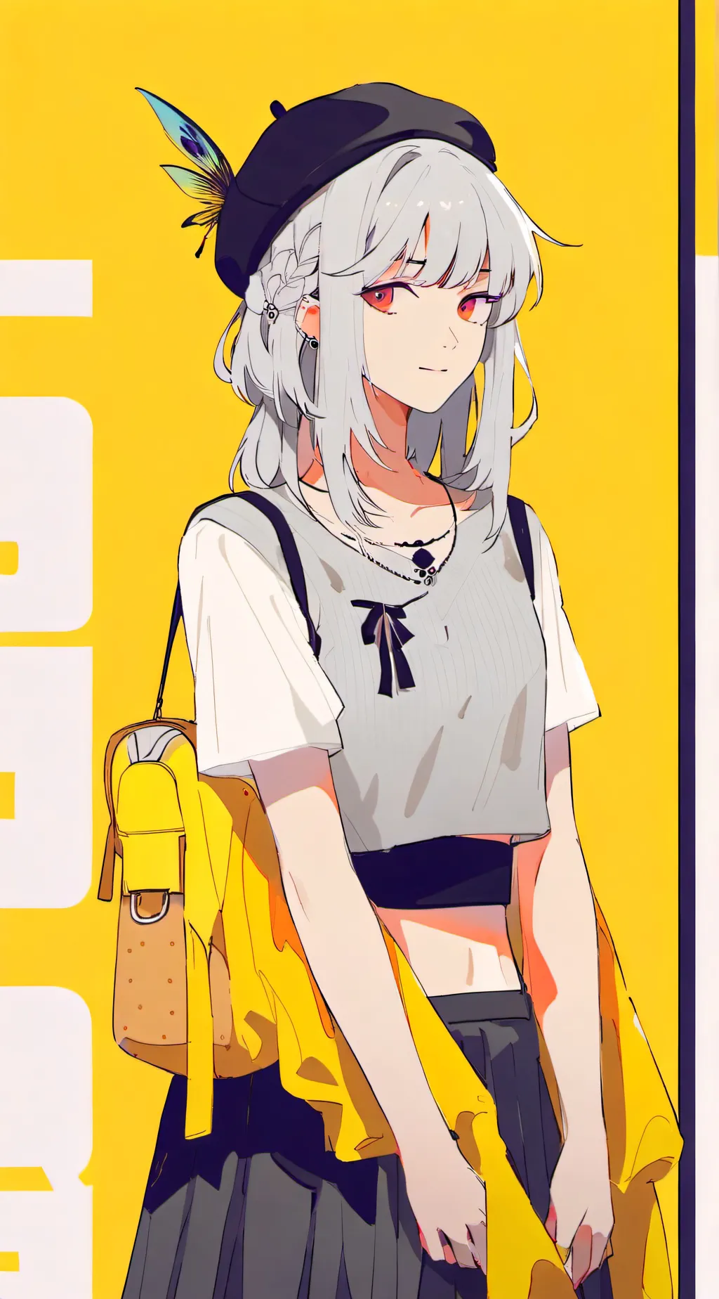 ai character: Luna  background