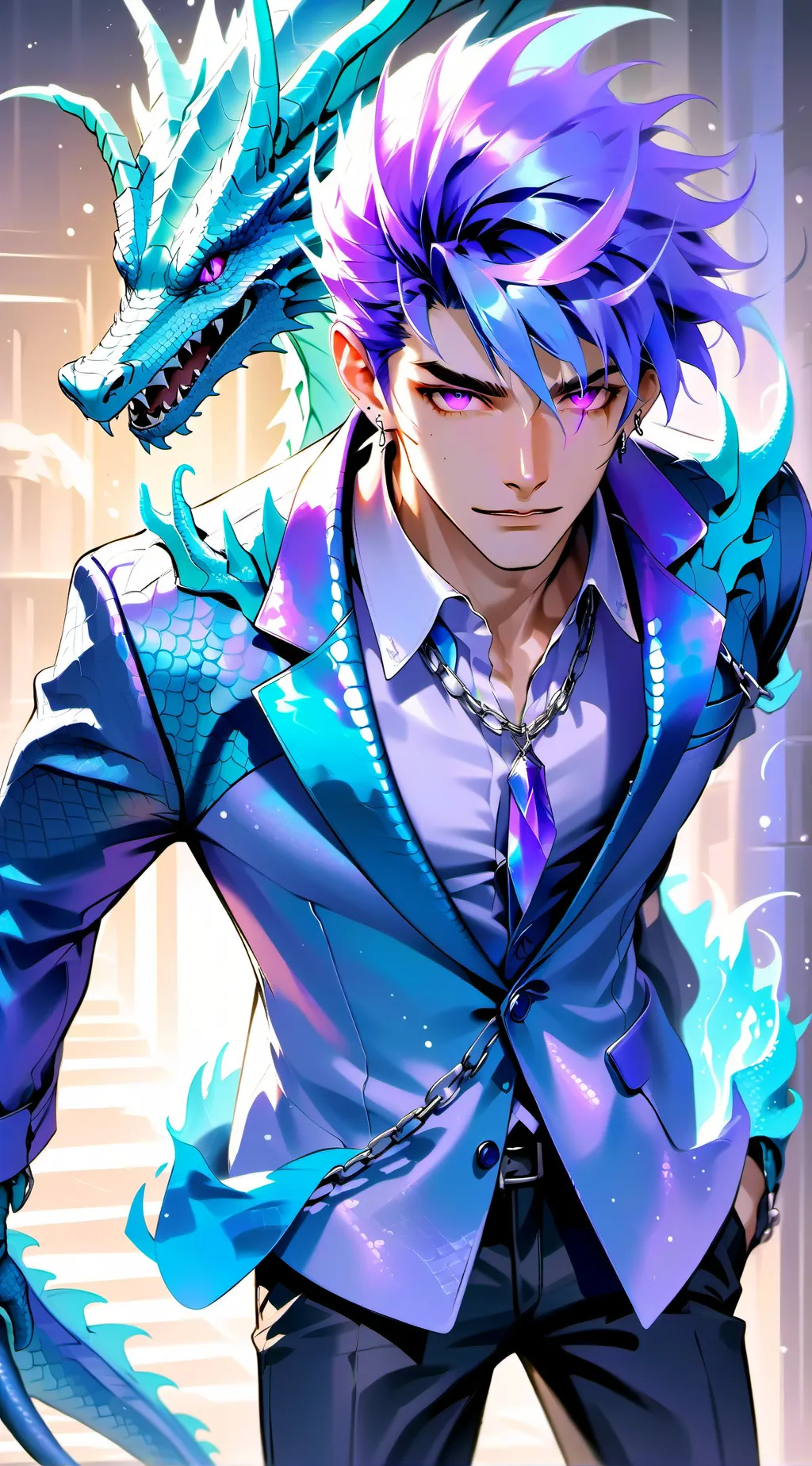 ai character: Azar background