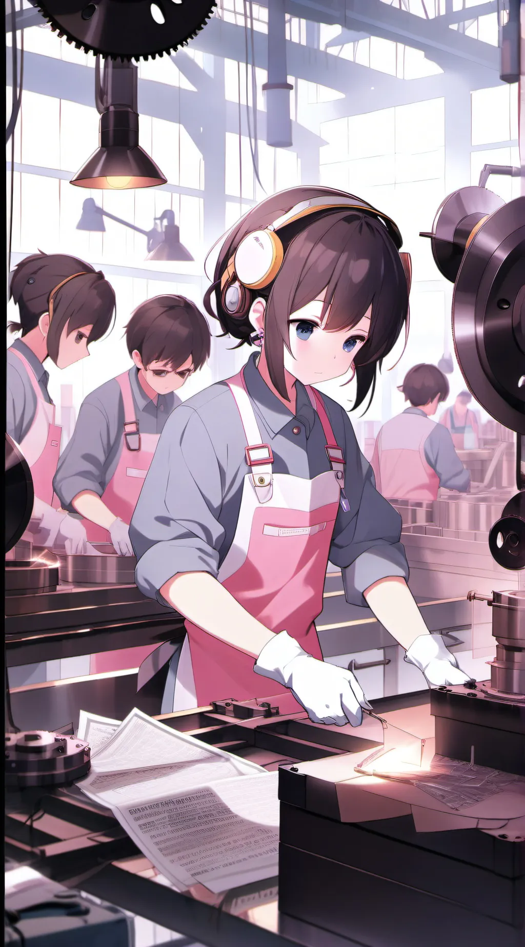 ai character: Victoria background