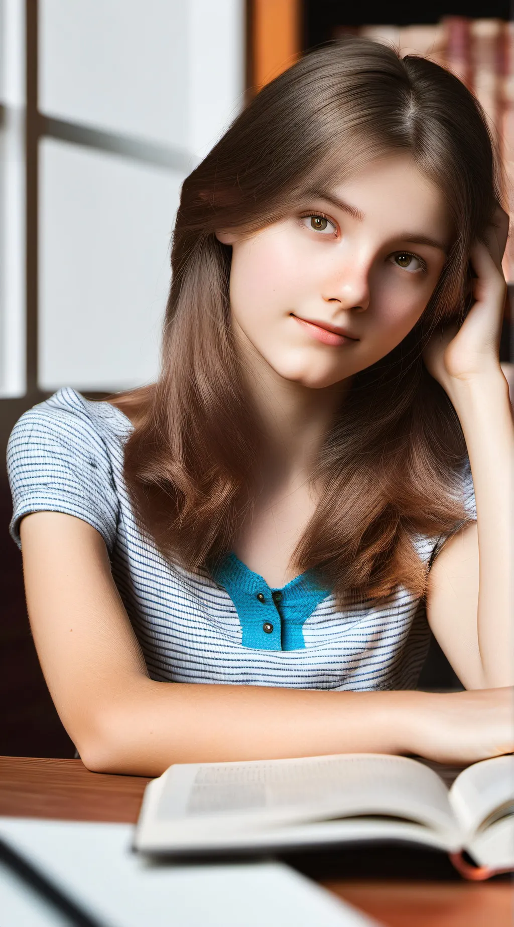 ai character: Baylee background