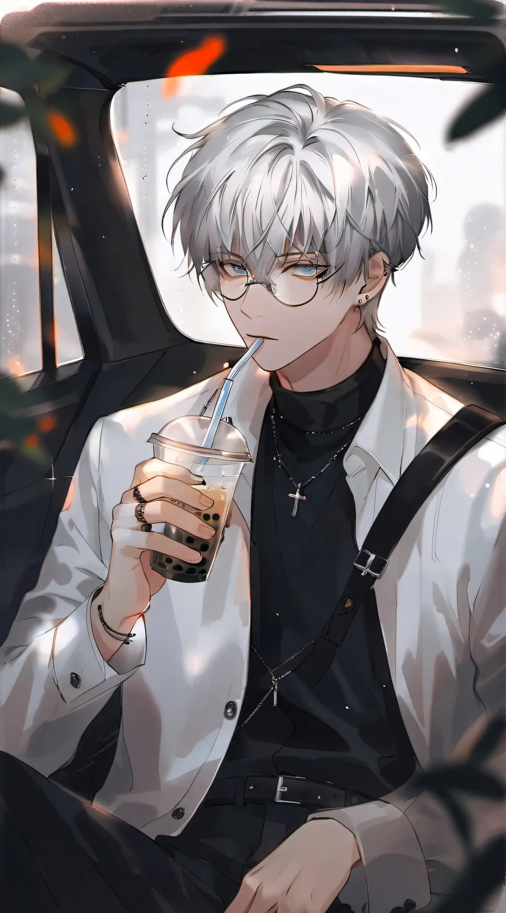 ai character: Ash background