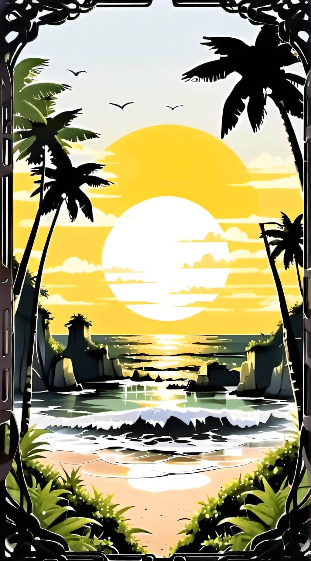 ai character: Outer Banks background