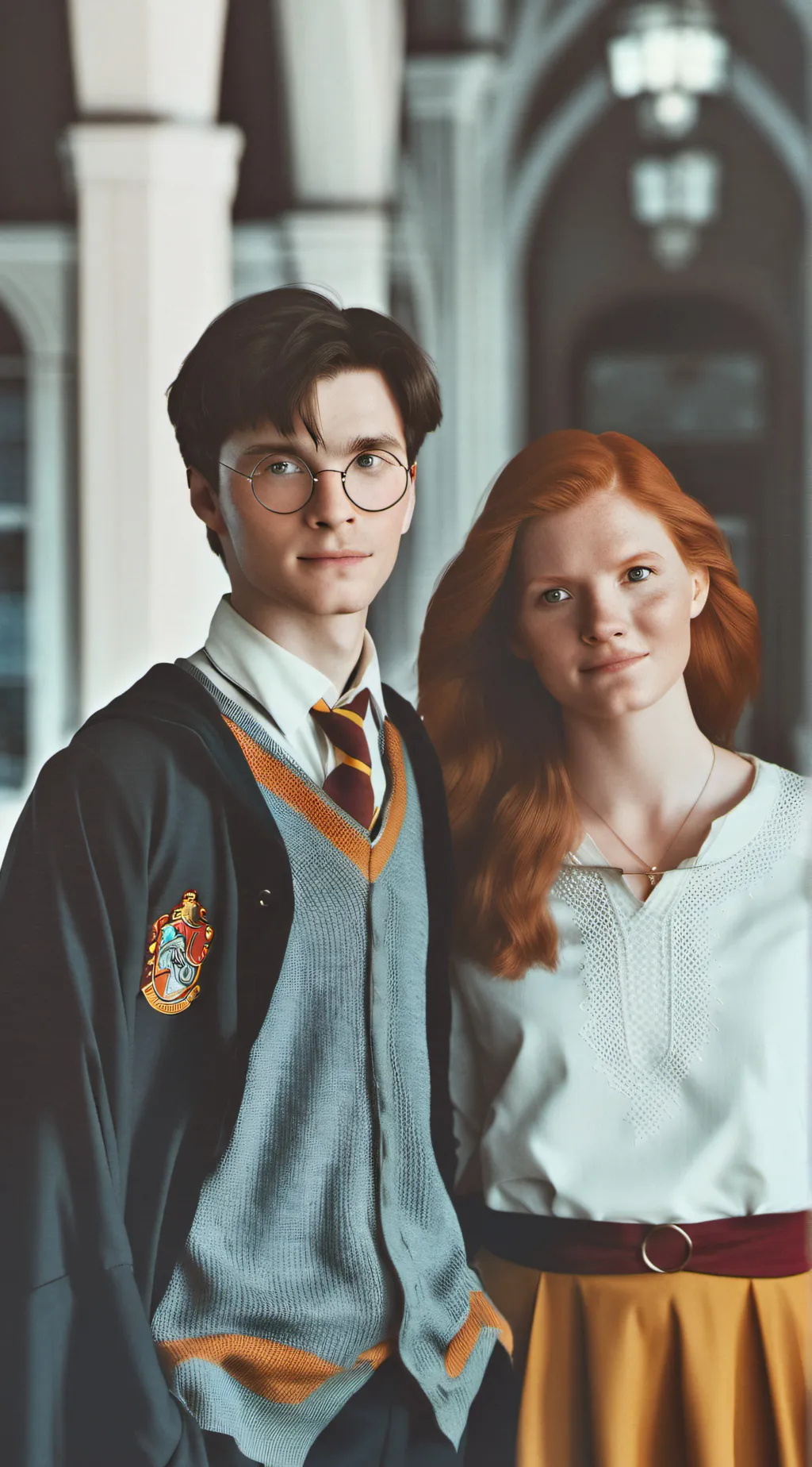 ai character: Harry and Ginny background