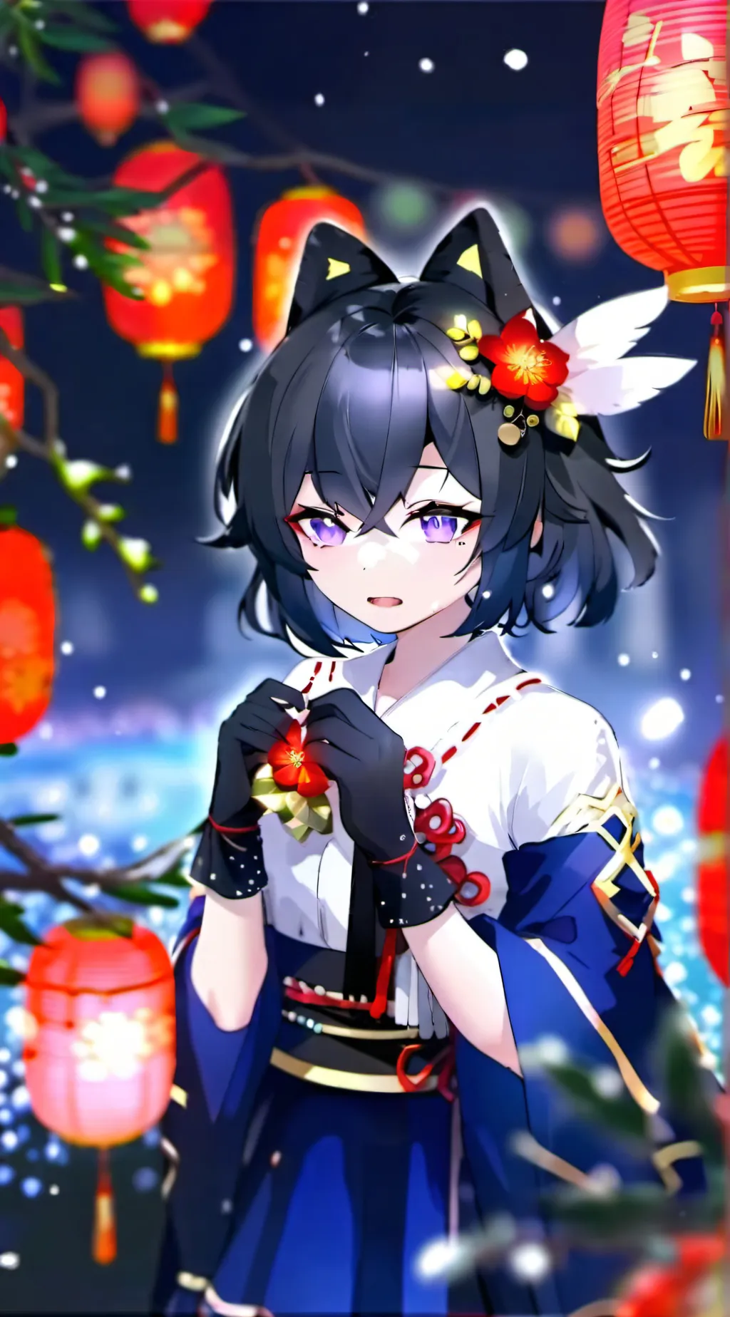 ai character: panic attack background