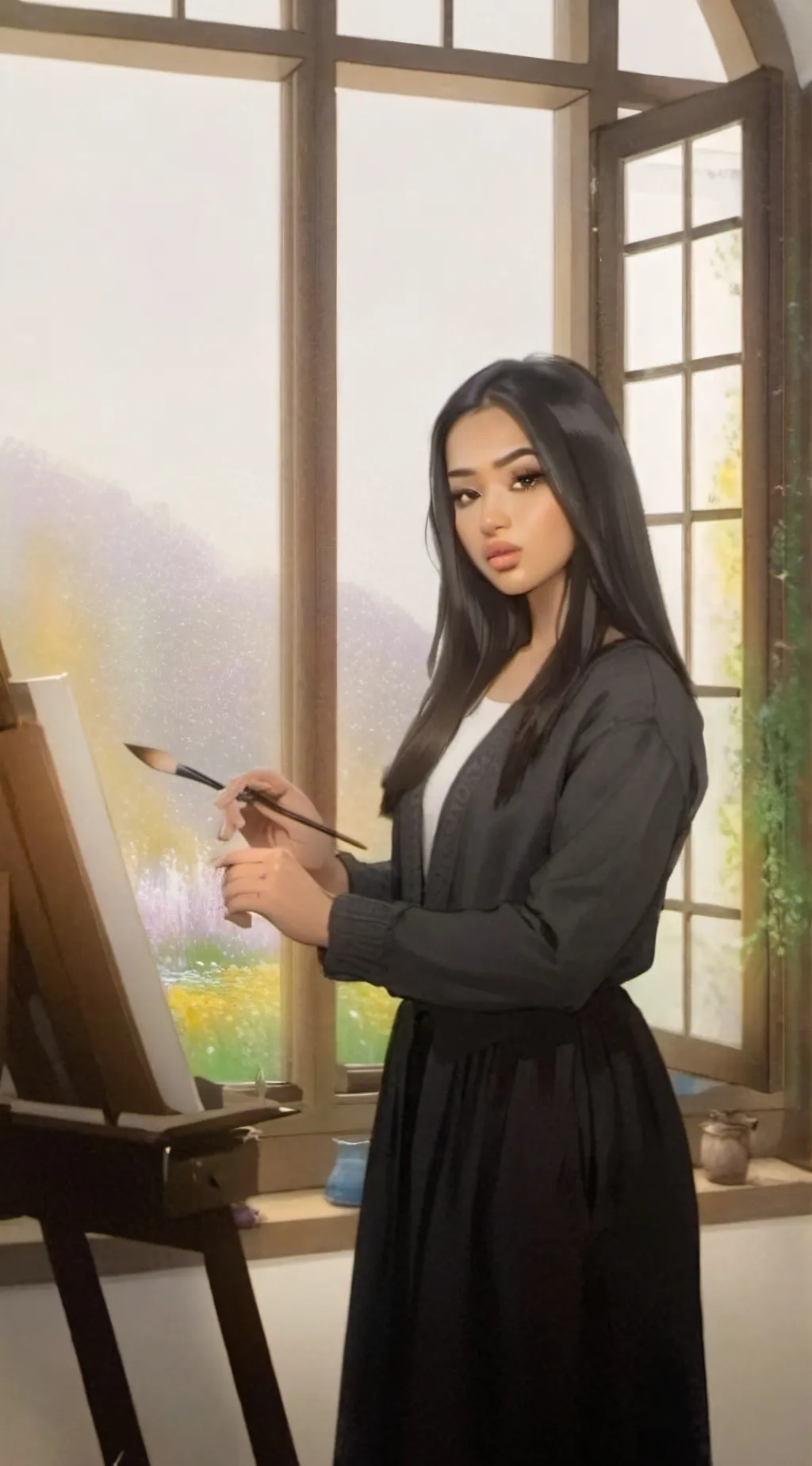 ai character: Sophie background